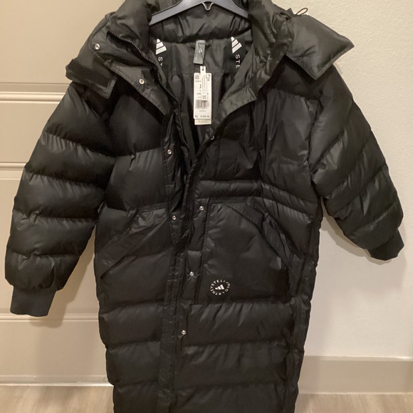 adidas by Stella McCartney Longline WIND.RDY Puffer Jacket, size XL - Picture 16 of 16